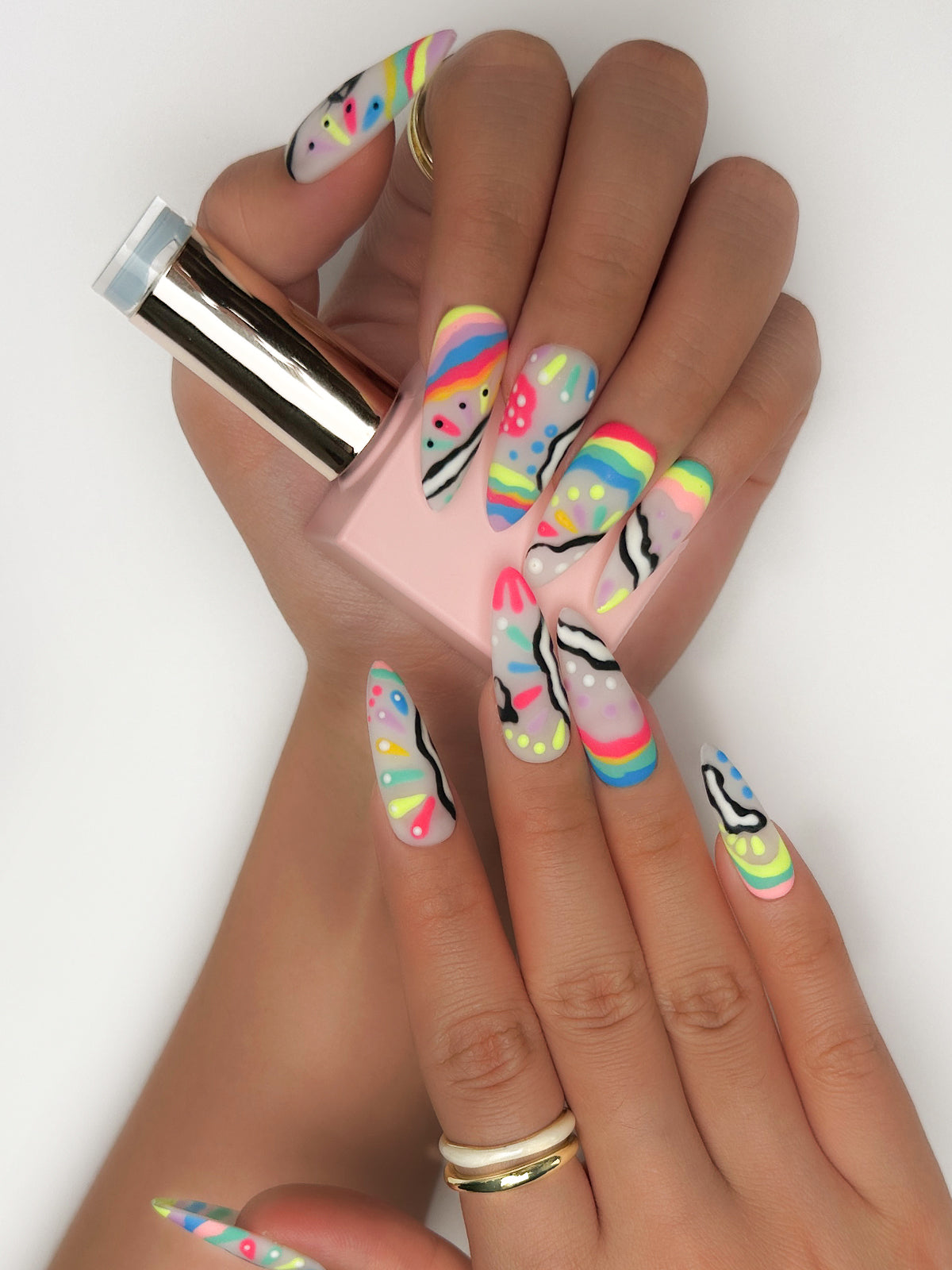 LGBT  Pride Press on Nails