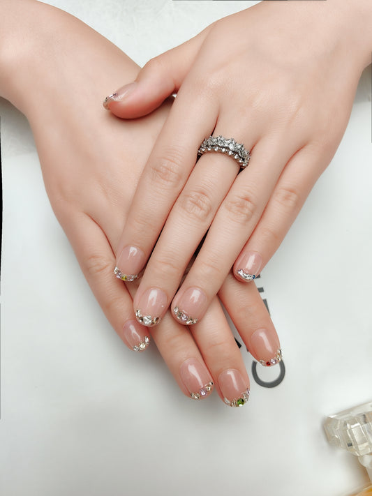 Glitter Diamond Press on Nail